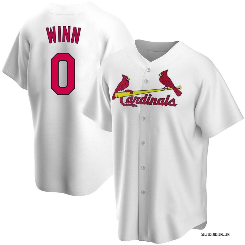 Masyn Winn Men's St. Louis Cardinals Home Jersey - White Replica