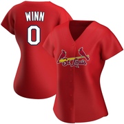 Masyn Winn Women's St. Louis Cardinals Alternate Jersey - Red Authentic