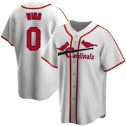 Masyn Winn Youth St. Louis Cardinals Home Cooperstown Collection Jersey - White