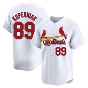 Matthew Koperniak Men's St. Louis Cardinals Home Jersey - White Limited