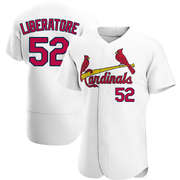 Matthew Liberatore Men's St. Louis Cardinals Home Jersey - White Authentic