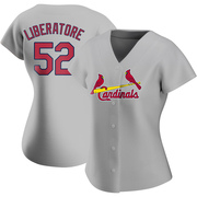 Matthew Liberatore Women's St. Louis Cardinals Road Jersey - Gray Authentic