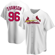 Matthew Svanson Youth St. Louis Cardinals Home Jersey - White Replica