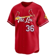 Michael McGreevy Men's St. Louis Cardinals 2024 City Connect Jersey - Red Limited