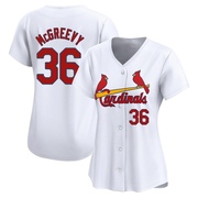 Michael McGreevy Women's St. Louis Cardinals Home Jersey - White Limited