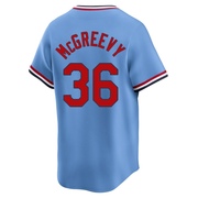 Michael McGreevy Youth St. Louis Cardinals Cooperstown Collection Jersey - Light Blue Limited