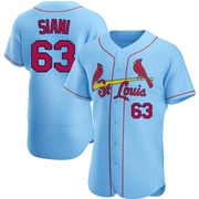 Michael Siani Men's St. Louis Cardinals Alternate Jersey - Light Blue Authentic