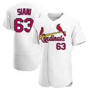 Michael Siani Men's St. Louis Cardinals Home Jersey - White Authentic