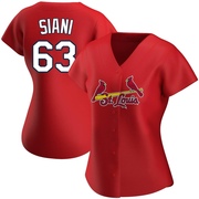 Michael Siani Women's St. Louis Cardinals Alternate Jersey - Red Replica