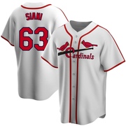 Michael Siani Youth St. Louis Cardinals Home Cooperstown Collection Jersey - White