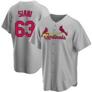 Michael Siani Youth St. Louis Cardinals Road Jersey - Gray Replica