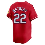 Mike Matheny Youth St. Louis Cardinals 2024 City Connect Jersey - Red Limited