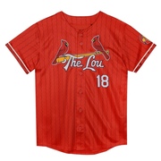 Mike Shannon Toddler St. Louis Cardinals Preschool 2024 City Connect Jersey - Red Limited