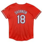 Mike Shannon Toddler St. Louis Cardinals Preschool 2024 City Connect Jersey - Red Limited