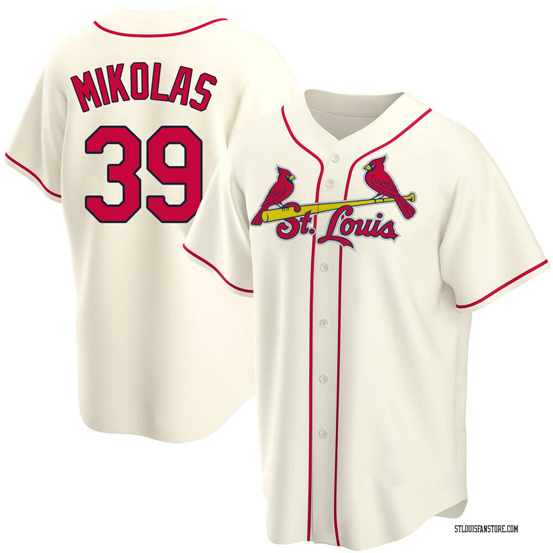 Miles Mikolas Youth St. Louis Cardinals Alternate Jersey - Cream Replica