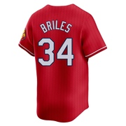 Nelson Briles Youth St. Louis Cardinals 2024 City Connect Jersey - Red Limited