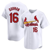 Nolan Gorman Youth St. Louis Cardinals Home Jersey - White Limited