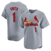 Ozzie Smith Men's St. Louis Cardinals Away Jersey - Gray Limited