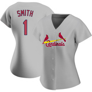 Ozzie Smith Women's St. Louis Cardinals Road Jersey - Gray Authentic