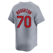 Packy Naughton Men's St. Louis Cardinals Away Jersey - Gray Limited