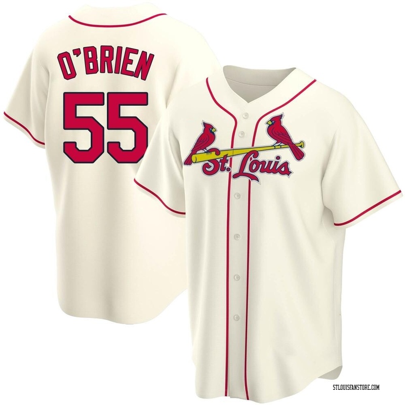 Riley O'Brien Youth St. Louis Cardinals Alternate Jersey - Cream Replica