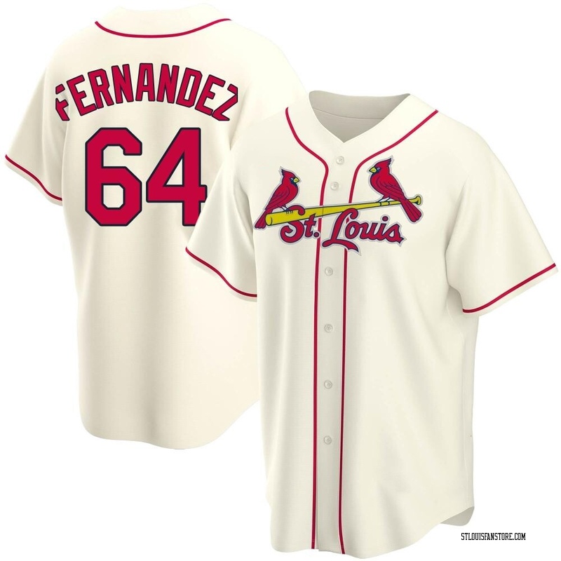 Ryan Fernandez Youth St. Louis Cardinals Alternate Jersey - Cream Replica