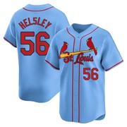 Ryan Helsley Men's St. Louis Cardinals Alternate Jersey - Light Blue Limited