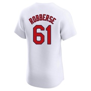 Sem Robberse Men's St. Louis Cardinals Home Jersey - White Elite