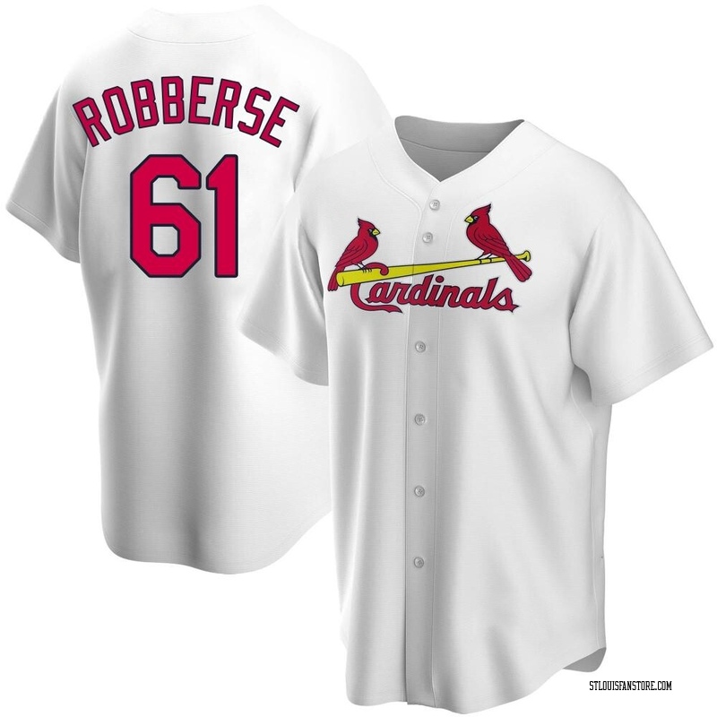 Sem Robberse Men's St. Louis Cardinals Home Jersey - White Replica