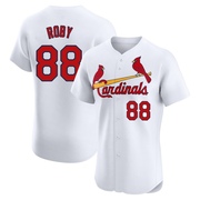 Tekoah Roby Men's St. Louis Cardinals Home Jersey - White Elite