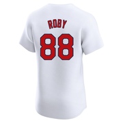 Tekoah Roby Men's St. Louis Cardinals Home Jersey - White Elite