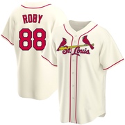 Tekoah Roby Youth St. Louis Cardinals Alternate Jersey - Cream Replica