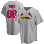 Tekoah Roby Youth St. Louis Cardinals Road Jersey - Gray Replica