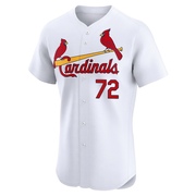 Tink Hence Men's St. Louis Cardinals Home Jersey - White Elite