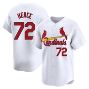 Tink Hence Men's St. Louis Cardinals Home Jersey - White Limited