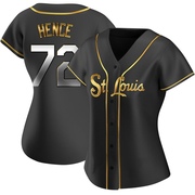 Tink Hence Women's St. Louis Cardinals Alternate Jersey - Black Golden Replica