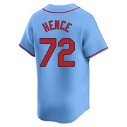 Tink Hence Youth St. Louis Cardinals Alternate Jersey - Light Blue Limited