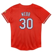 Tyler Webb Toddler St. Louis Cardinals Preschool 2024 City Connect Jersey - Red Limited