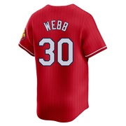 Tyler Webb Youth St. Louis Cardinals 2024 City Connect Jersey - Red Limited