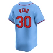 Tyler Webb Youth St. Louis Cardinals Alternate Jersey - Light Blue Limited