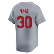 Tyler Webb Youth St. Louis Cardinals Away Jersey - Gray Limited