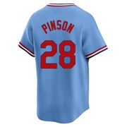 Vada Pinson Men's St. Louis Cardinals Cooperstown Collection Jersey - Light Blue Limited