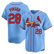 Vada Pinson Youth St. Louis Cardinals Alternate Jersey - Light Blue Limited