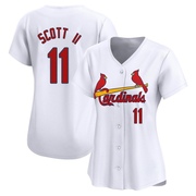 Victor Scott II Women's St. Louis Cardinals Home Jersey - White Limited