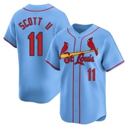 Victor Scott II Youth St. Louis Cardinals Alternate Jersey - Light Blue Limited