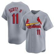 Victor Scott II Youth St. Louis Cardinals Away Jersey - Gray Limited