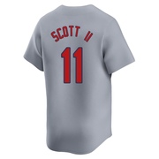 Victor Scott II Youth St. Louis Cardinals Away Jersey - Gray Limited