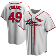 Wade LeBlanc Men's St. Louis Cardinals Home Cooperstown Collection Jersey - White