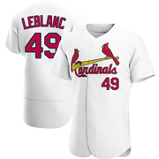 Wade LeBlanc Men's St. Louis Cardinals Home Jersey - White Authentic