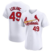 Wade LeBlanc Men's St. Louis Cardinals Home Jersey - White Elite